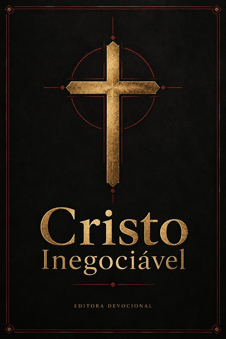 Capa do livro Cristo Inegociável