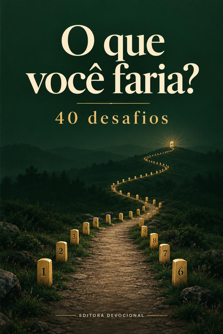 Capa do livro O que você faria?