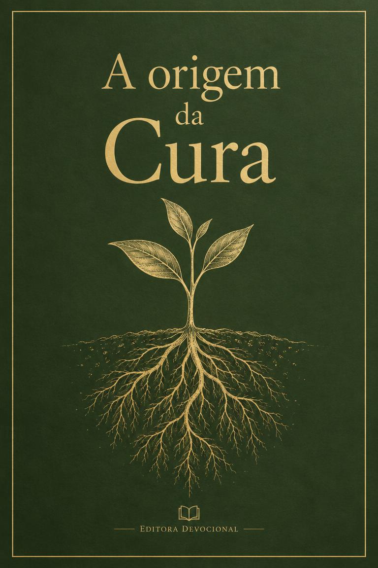 Capa do livro A origem da Cura